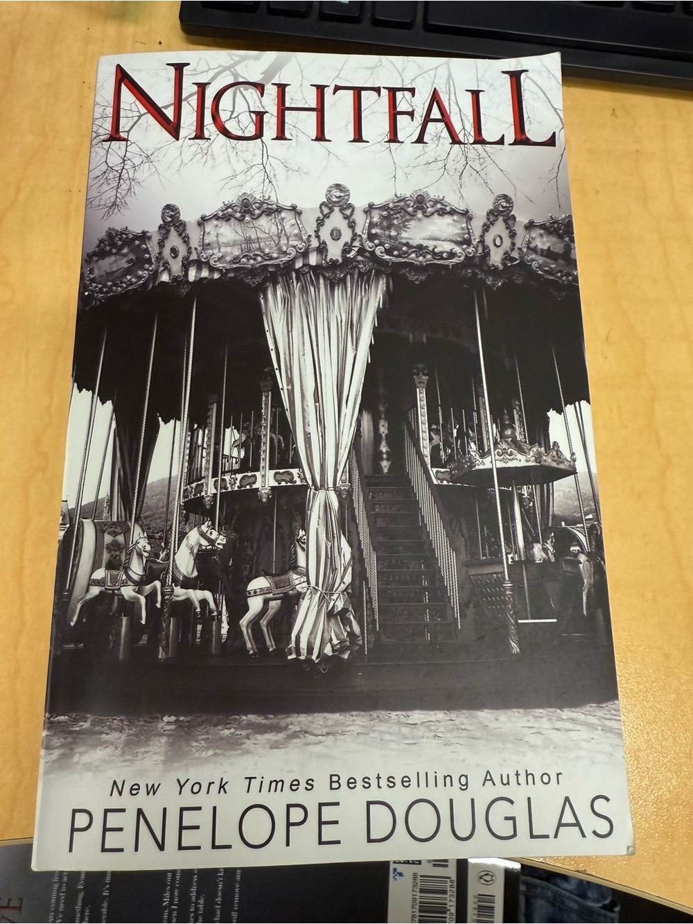 'Nightfall' Wall Art Print in Black & White